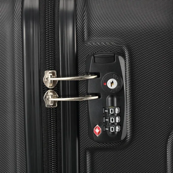 Silk & Salt SalonMore 3 Piece Hardside Lightweight Spinner LuggaBag Set With TSA Lock^ Hard Side Luggage