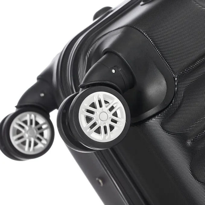 Silk & Salt SalonMore 3 Piece Hardside Lightweight Spinner LuggaBag Set With TSA Lock^ Hard Side Luggage