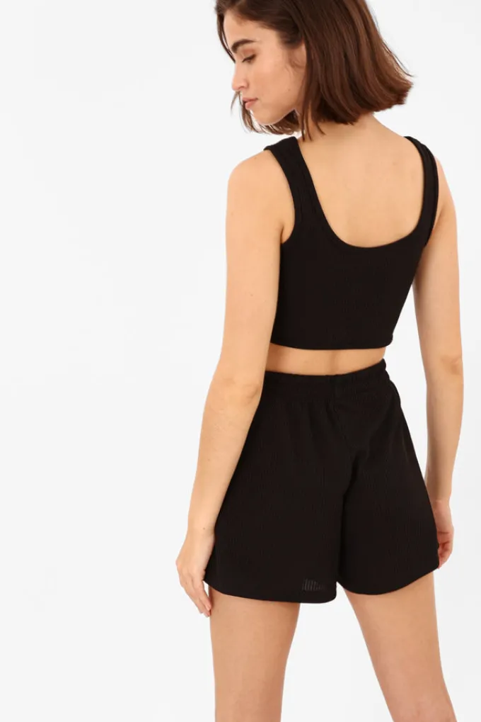 Silk & Salt a short - black^ Sets