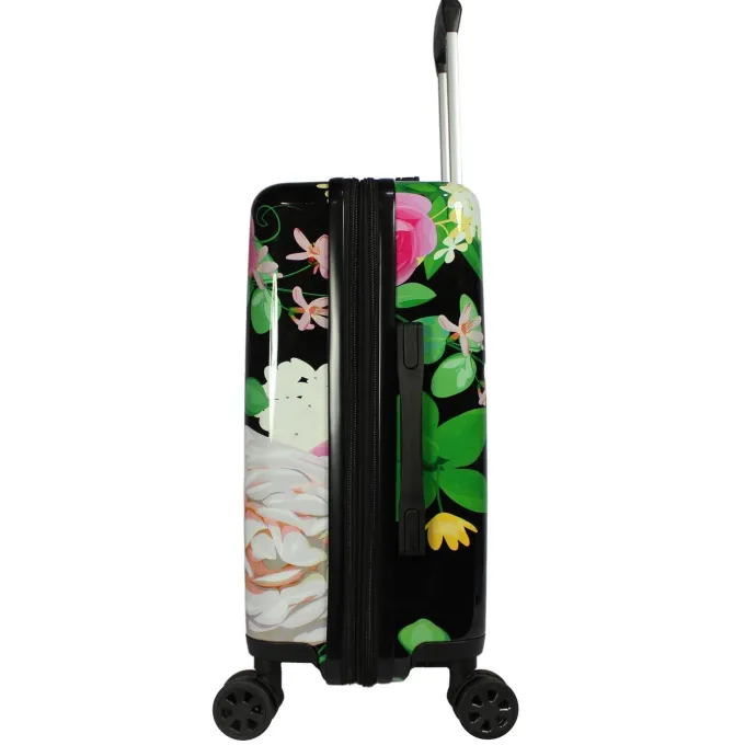 Silk & Salt World Traveler Seasons 2-Piece Hardside Carry-On Spinner LuggaSet u2013 Peonies^ Hard Side Luggage