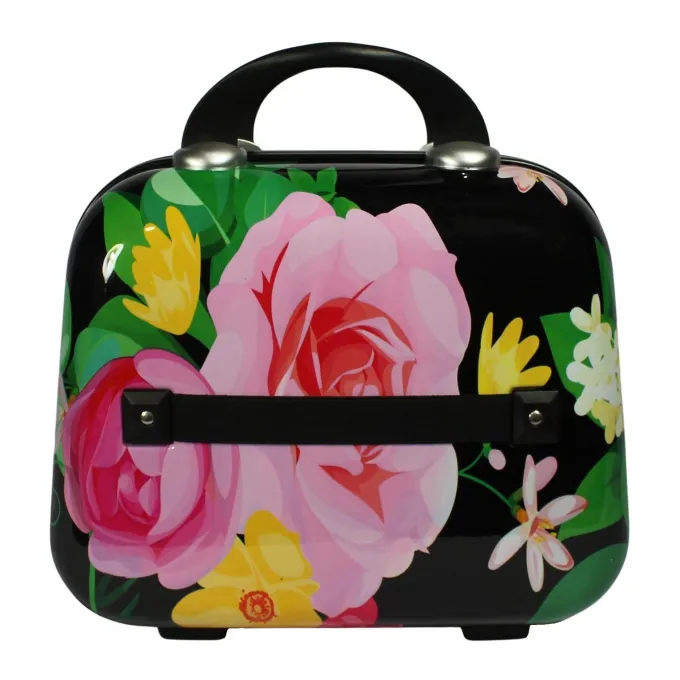 Silk & Salt World Traveler Seasons 2-Piece Hardside Carry-On Spinner LuggaSet u2013 Peonies^ Hard Side Luggage