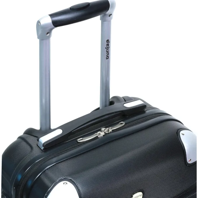 Silk & Salt Dejuno Impact Hardside 3-Piece Spinner LuggaSet - Black (20 24 and 28)^ Carry On Luggage