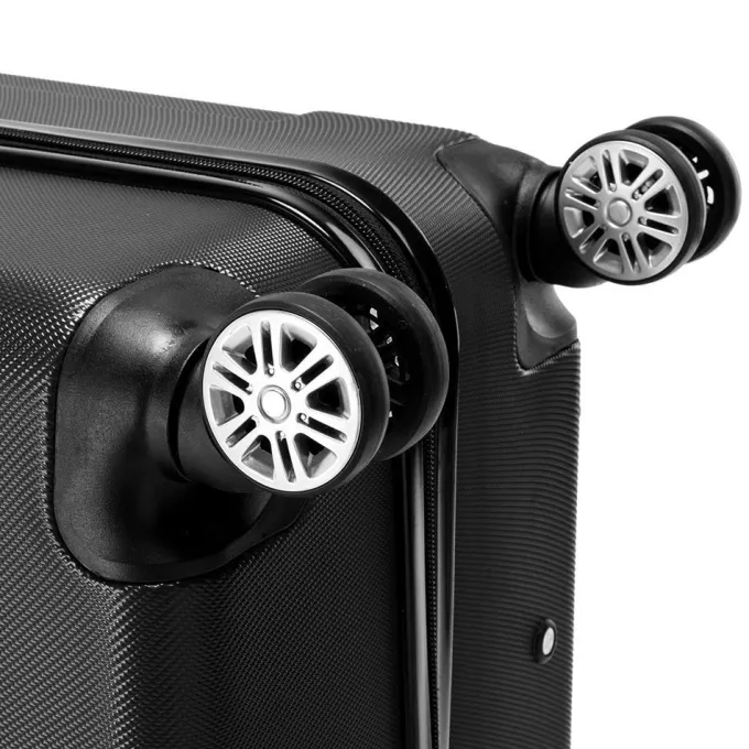 Silk & Salt Zimtown 3Pcs Lightweight Hardside 4-Wheel Spinner LuggaSet^ Hard Side Luggage