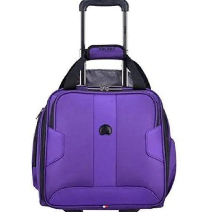 Silk & Salt Delsey Paris Sky Max 2-Wheel Under-Seater^ Carry On Luggage