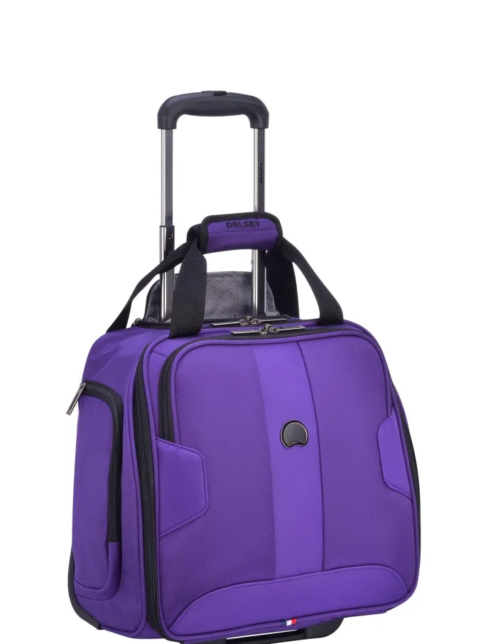 Silk & Salt Delsey Paris Sky Max 2-Wheel Under-Seater^ Carry On Luggage