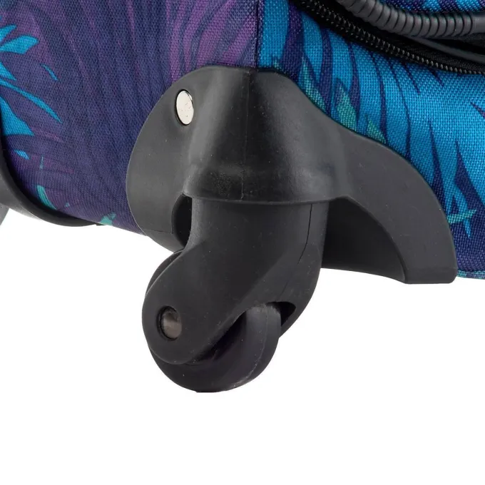 Silk & Salt Leisure Lugga29'' Lafayette Palm Frond Spinner LuggaLugga29 Inches Purple/blue^ Checked Luggage