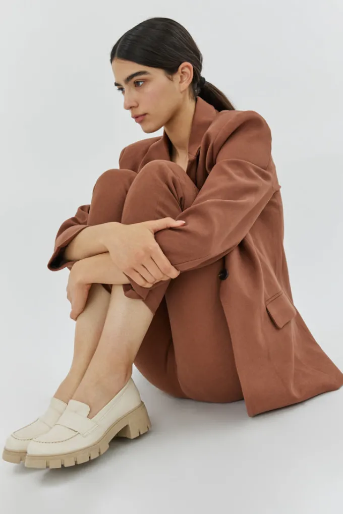 Silk & Salt the classic jacket - brown^ Coats & Jackets