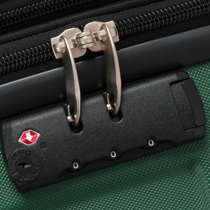 Silk & Salt Hardshell LuggaSpinner Suitcase with TSA Lock 20''24''28'' 3 Pcs Sets^ Checked Luggage