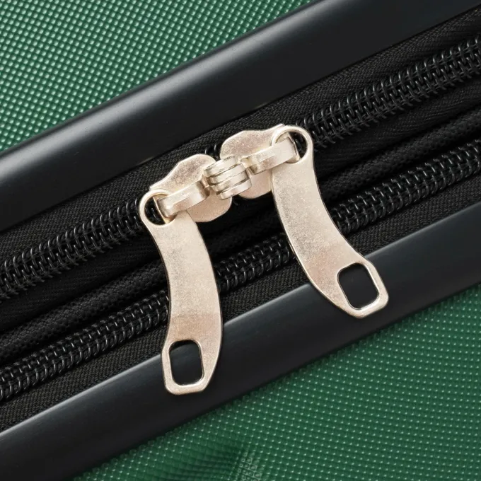 Silk & Salt Hardshell LuggaSpinner Suitcase with TSA Lock 20''24''28'' 3 Pcs Sets^ Checked Luggage