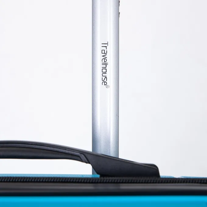 Silk & Salt Hardside Suitcase with Wheels Lightweight Away LuggaSet 3-Piece Set Light Blue^ Hard Side Luggage