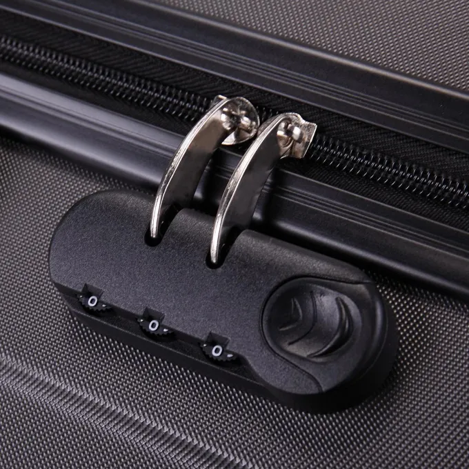 Silk & Salt Hommoo Expandable Hardside Luggawith TSA Lock 3-Piece Set (20 /24 /28) Gray^ Checked Luggage