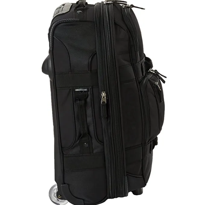 Silk & Salt OGIO Layover Durable Carry On Suitcase Travel Bag with Wheels Stealth Black^ Carry On Luggage
