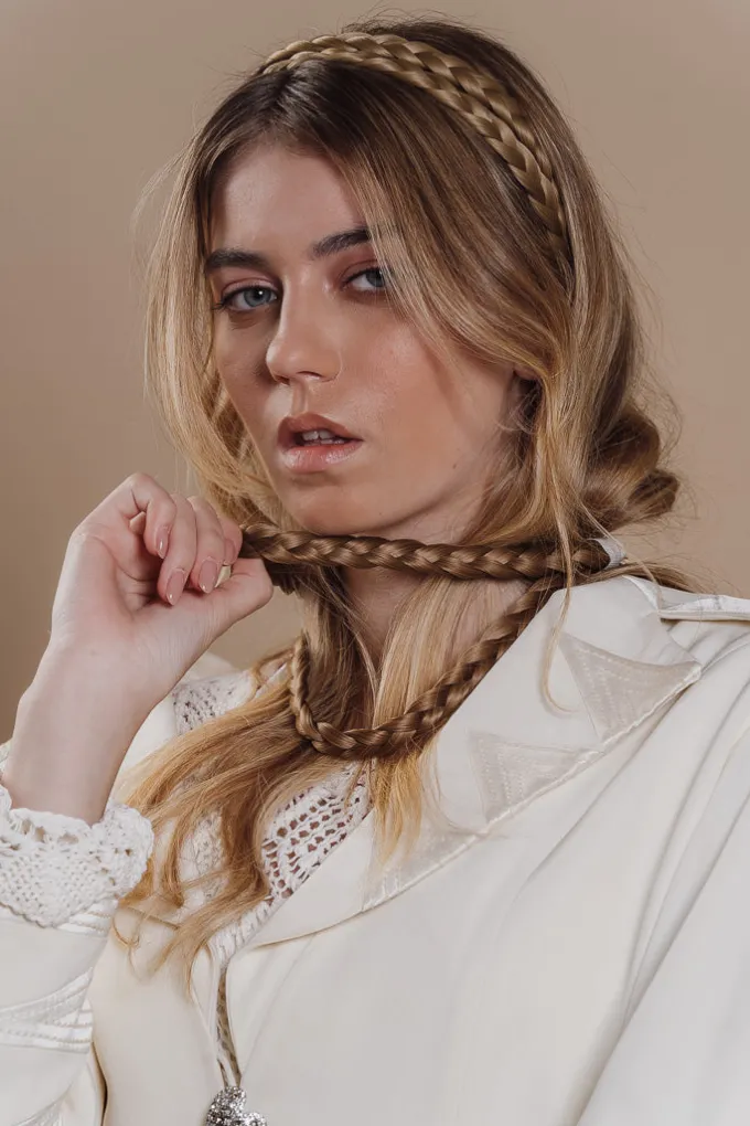 Silk & Salt gia's twins - ash blond^ Hair Accessories