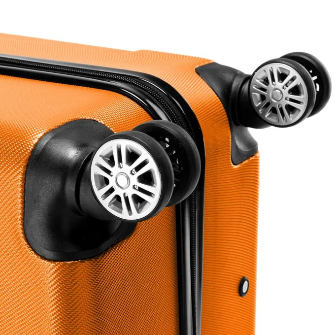 Silk & Salt Clearance! LuggaSet 3PCS 20 24 28 TSA Approved Lock Included Carry-on Luggawith Spinner Wheels 360 Degree Rotation Hardshell Luggafor Cruise Travel Business Trip Holiday Q1104^ Carry On Luggage