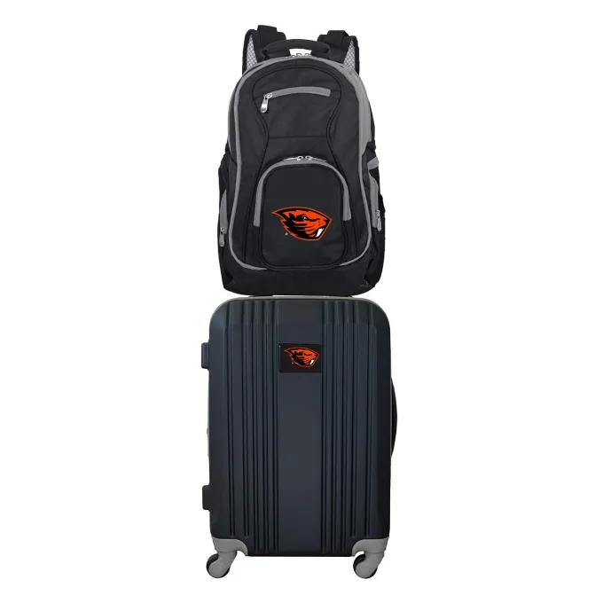 Silk & Salt NCAA Oregon State Beavers 2-Piece Luggaand Backpack Set^ Luggage Sets