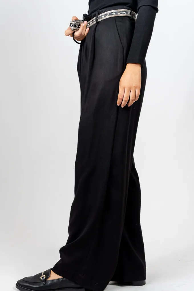 Silk & Salt roxanne tailored trousers - black^ Pants