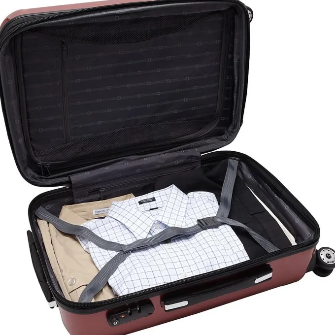 Silk & Salt Delsey Paris Aero 21 Exp. Carry-On Spinner^ Hard Side Luggage