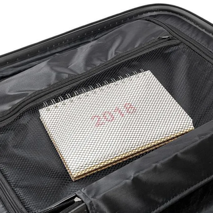 Silk & Salt Goorabbit LuggaSets Expandable Pc+Abs Durable Suitcase Double Wheels Tsa Lock Dark Blue^ Checked Luggage