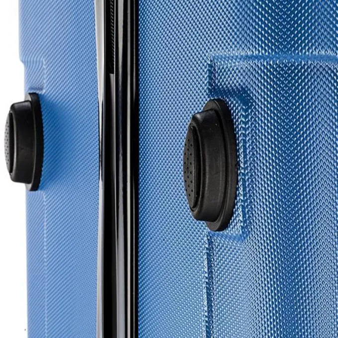 Silk & Salt Goorabbit LuggaSets Expandable Pc+Abs Durable Suitcase Double Wheels Tsa Lock Dark Blue^ Checked Luggage