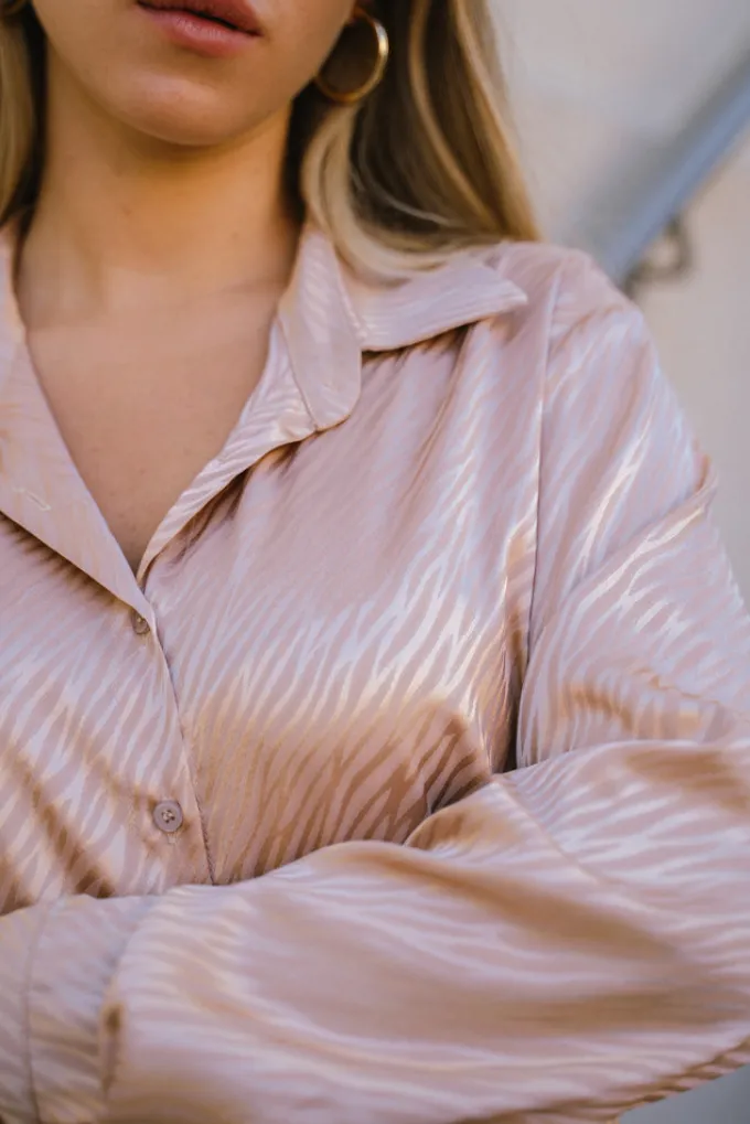 Silk & Salt silky suit set - nude^ Sets