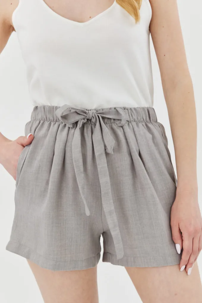 Silk & Salt california shorts - grey^ Pants