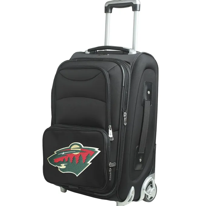 Silk & Salt Minnesota Wild 21 Soft Side Spinner Nylon Carry-On Lugga- Black^ Carry On Luggage