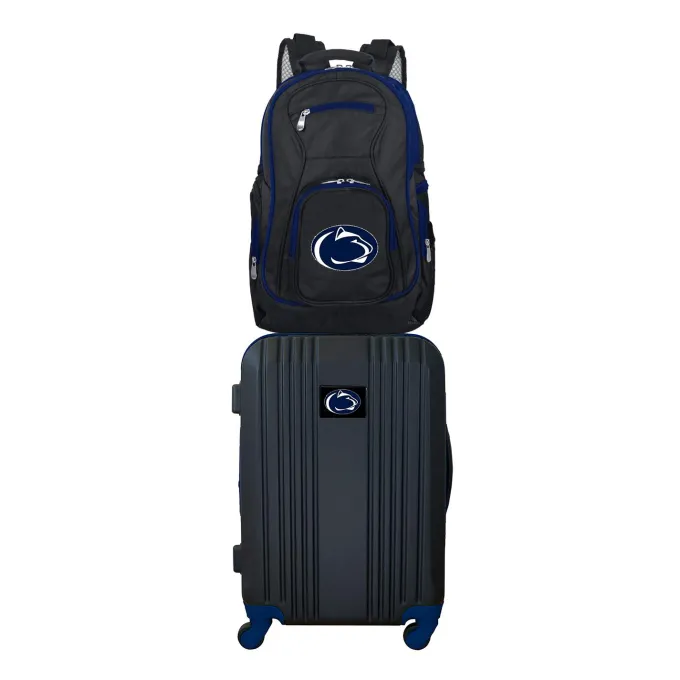Silk & Salt NCAA Penn State Nittany Lions 2-Piece Luggaand Backpack Set^ Luggage Sets