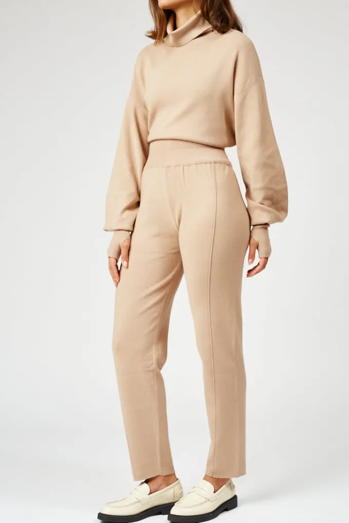 Silk & Salt luxe lounge set - beige^ Sets