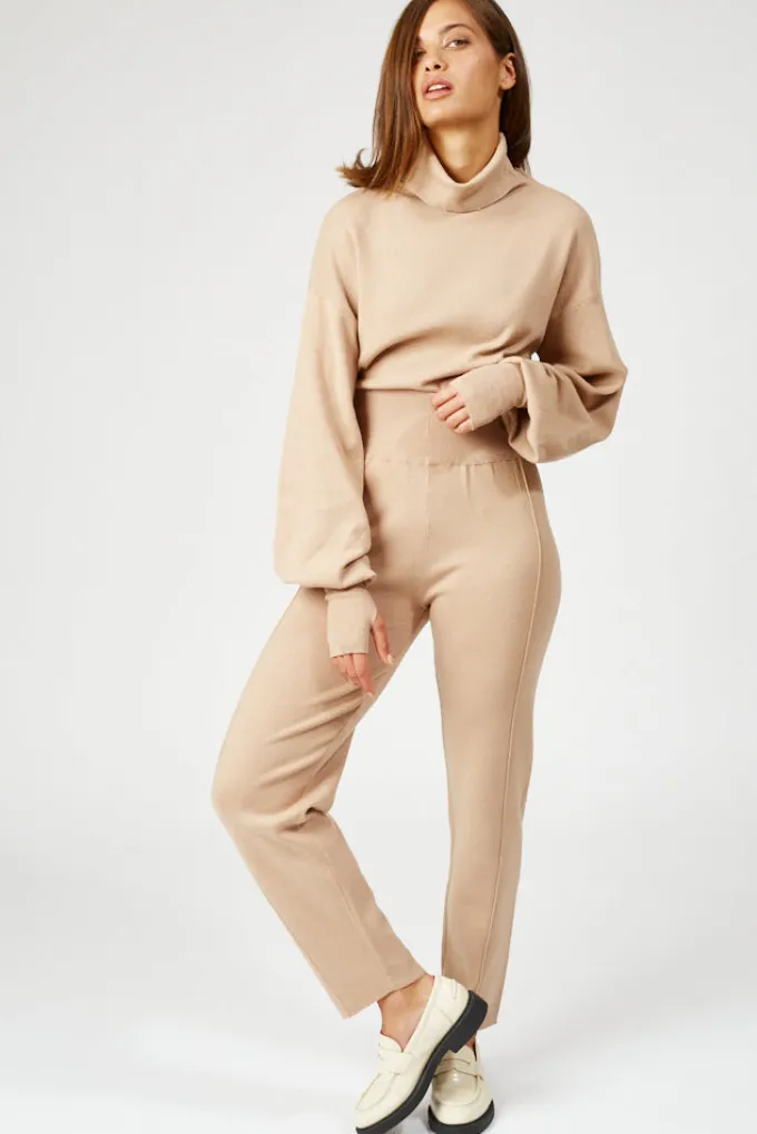 Silk & Salt luxe lounge set - beige^ Sets