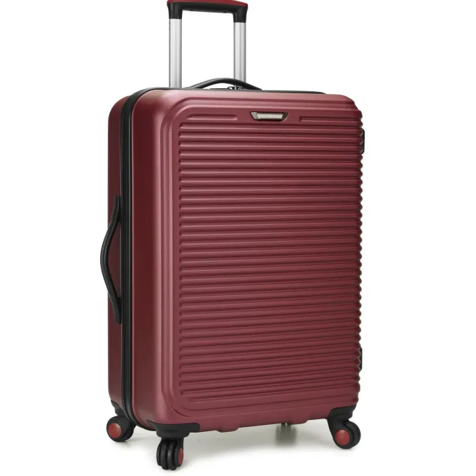 Silk & Salt Travel Select TS09094R Savannah 3 Piece Hardside Spinner LuggaSetampRed^ Luggage Sets