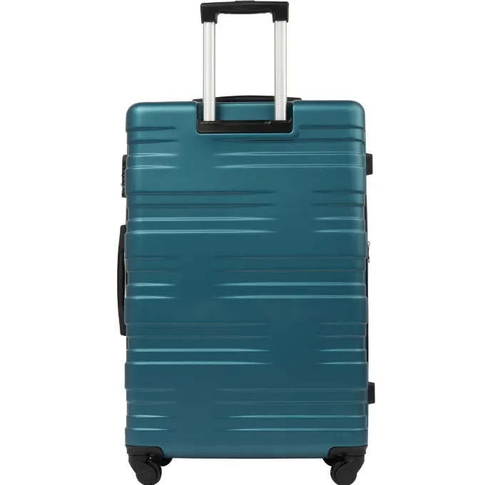 Silk & Salt uhomepro 3 In 1 Suitcases with Wheels Upgrade 20 24 28 Carry On Luggage Maneuverable LuggaSets Travel Suitcase Christmas Gifts for Business Trip Holiday Travel Cruise Black^ Luggage Sets