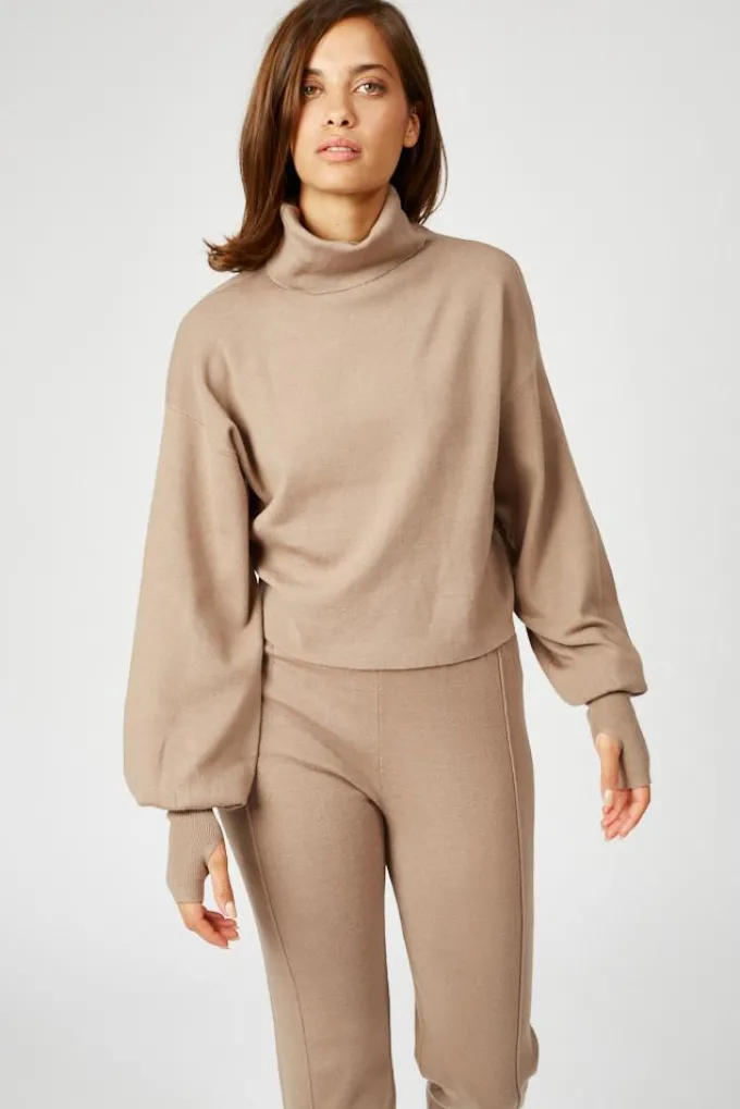 Silk & Salt luxe lounge set - taupe^ Sets