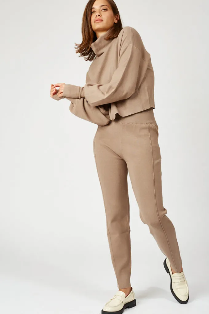 Silk & Salt luxe lounge set - taupe^ Sets