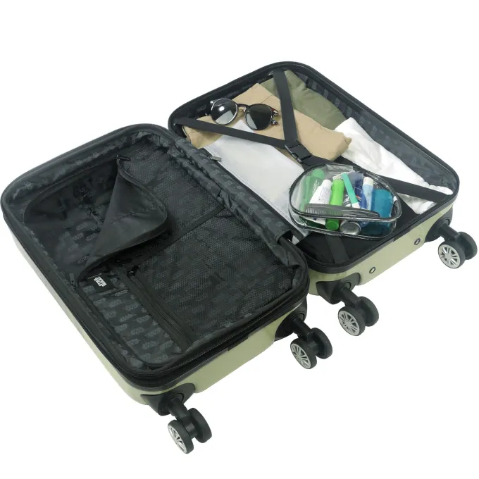 Silk & Salt Star Wars Ful The Child 21 Carry on Luggage^ Hard Side Luggage