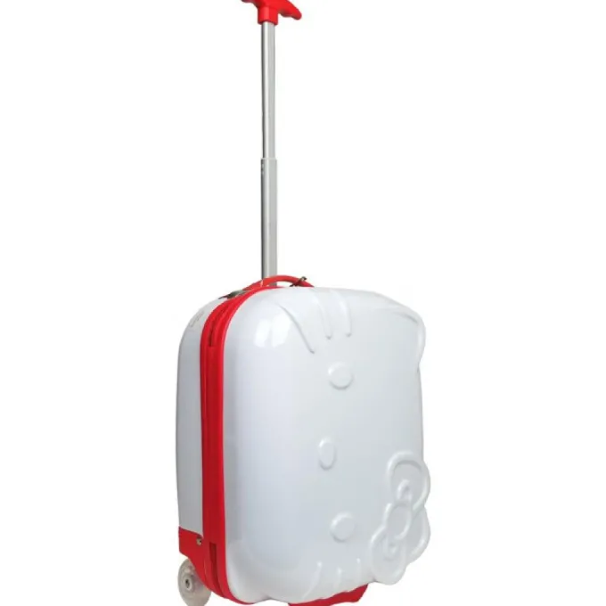 Silk & Salt Hello Kitty ABS Rolling Lugga(White) #82337^ Hard Side Luggage
