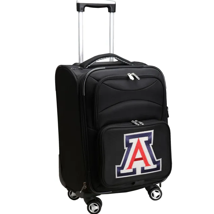 Silk & Salt Arizona Wildcats 21 Spinner Carry-On - Black^ Carry On Luggage