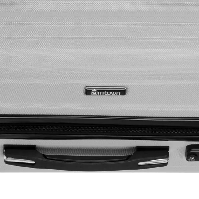 Silk & Salt Zimtown 20/24/28 3 Pcs LuggaHardside Set ABS Trolley^ Luggage Sets