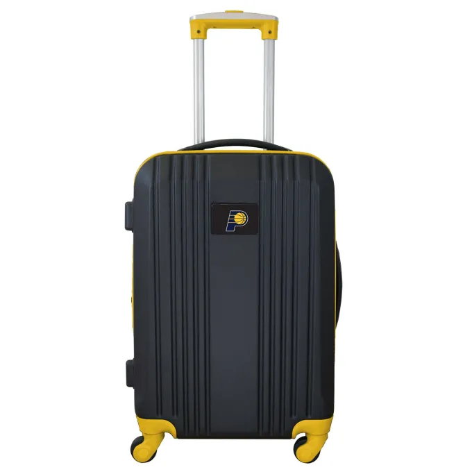 Silk & Salt Mojo Outdoors NBA Indiana Pacers 21 in. Carry-On Hardcase Two-Tone Spinner^ Carry On Luggage