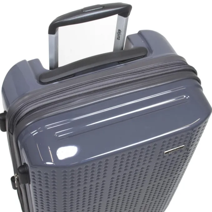 Silk & Salt Dejuno Speck Hardside 3-Piece Expandable Spinner LuggaSet - Dark Grey^ Checked Luggage