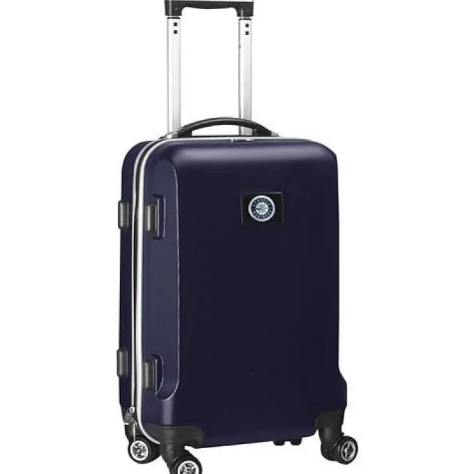 Silk & Salt Seattle Mariners 20 8-Wheel Hardcase Spinner Carry-On - Navy^ Carry On Luggage
