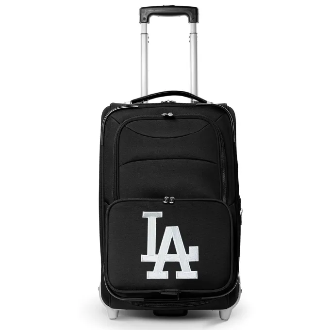 Silk & Salt Los Angeles Dodgers 21 Rolling Carry-On Suitcase^ Carry On Luggage