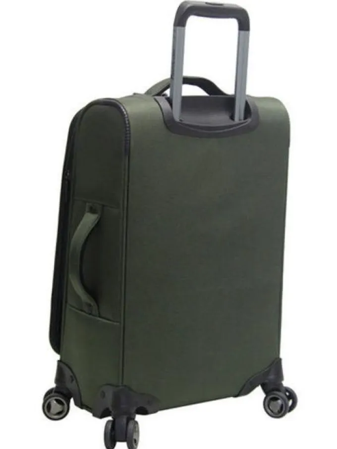 Silk & Salt 24-7 INTERNATIONAL LLC 20 Spinner Carry On by Pathfinder for Brookstone^ Carry On Luggage