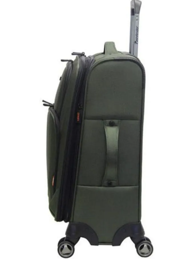 Silk & Salt 24-7 INTERNATIONAL LLC 20 Spinner Carry On by Pathfinder for Brookstone^ Carry On Luggage