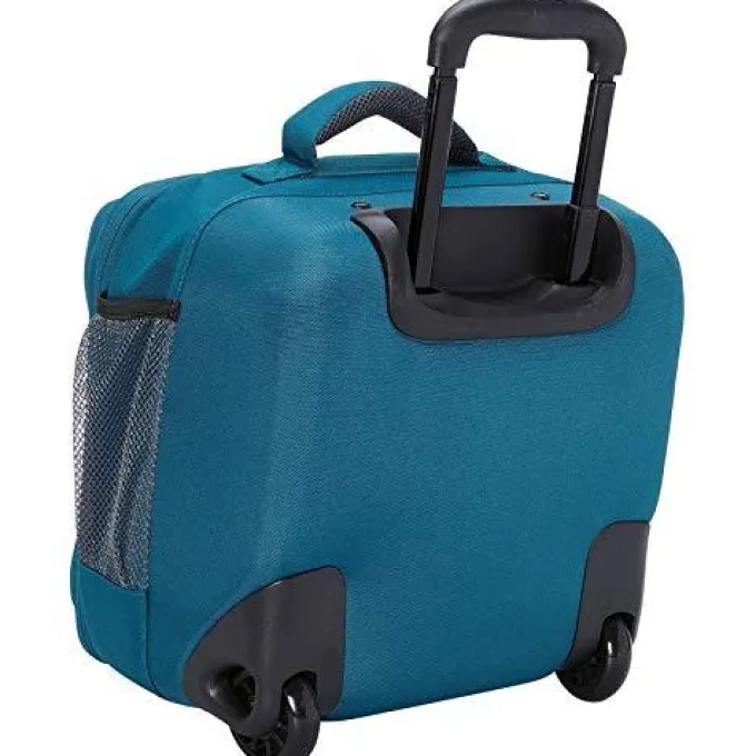 Silk & Salt Lite Gear LG-2023 Hybrid Rolling ToteampPurple^ Checked Luggage