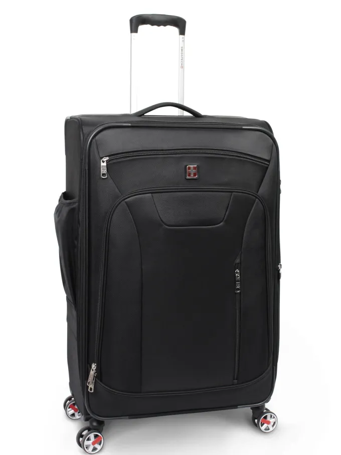 Silk & Salt SwissTech 2 Piece LuggaSet 29 Executive and Navigation 21 Black^ Luggage Sets