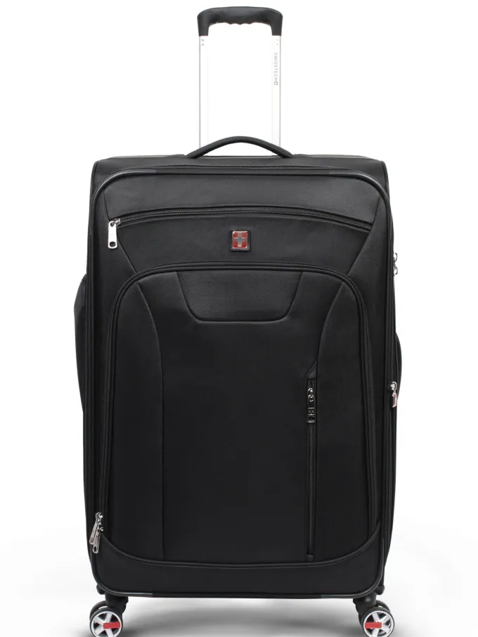 Silk & Salt SwissTech 2 Piece LuggaSet 29 Executive and Navigation 21 Black^ Luggage Sets