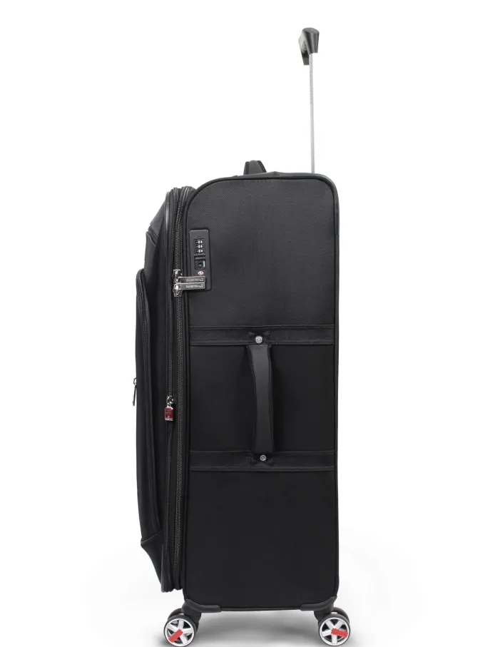 Silk & Salt SwissTech 2 Piece LuggaSet 29 Executive and Navigation 21 Black^ Luggage Sets