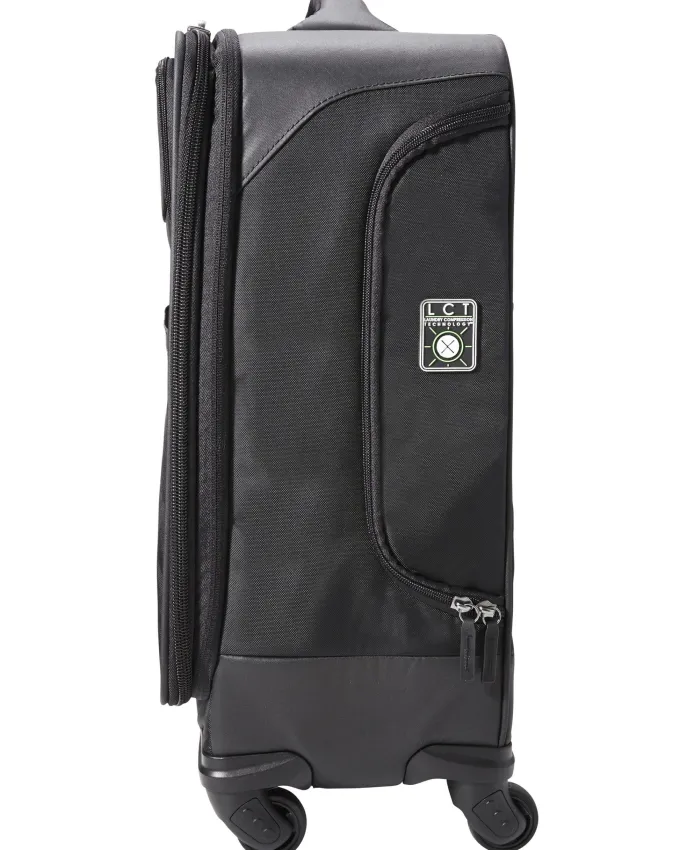 Silk & Salt Genius Pack G4 22 Carry On Spinner Lugga- Smart Organized Lightweight Suitcase (G4 - Red)^ Checked Luggage