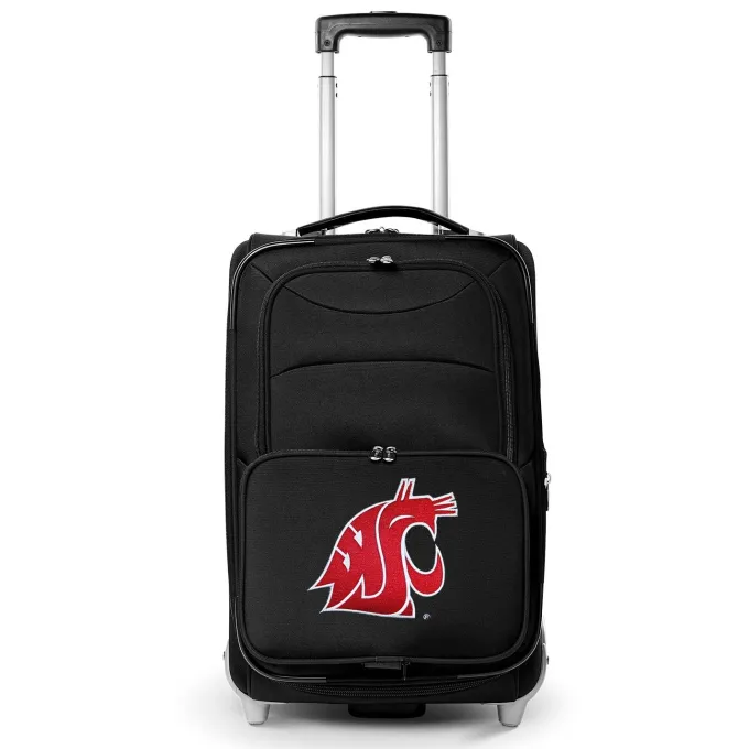 Silk & Salt Washington State Cougars 21 Rolling Carry-On Suitcase^ Carry On Luggage
