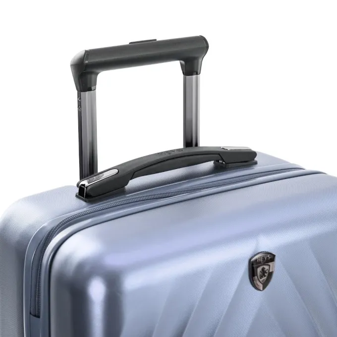 Silk & Salt Heys EcoLite Light Blue Hardside 26 Spinner Check in Luggage^ Checked Luggage